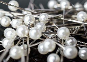 Pearl Top Straight Pins
