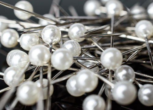 Pearl Top Straight Pins