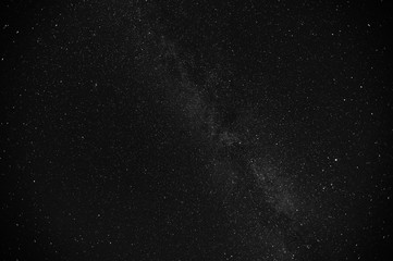 starry night sky milky way