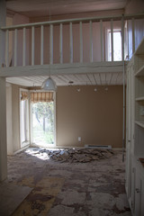 old room under construction