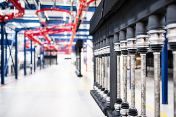 production - automotive industry - semi-axle