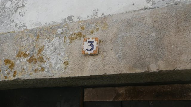 Old house number 