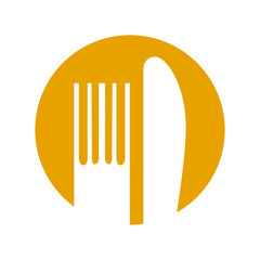 Restaurant logo illustration
