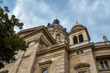 Fototapeta na wymiar Szent Istvan Basilica aka Saint Stephen Church in Budapest, Hungary