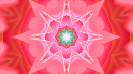 Kaleidoscope Mandala Art Design Abstract Background