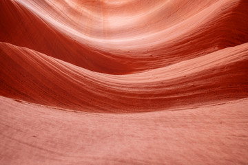 Abstract background in a canyon wall. Antelope canyon near grand canyon.