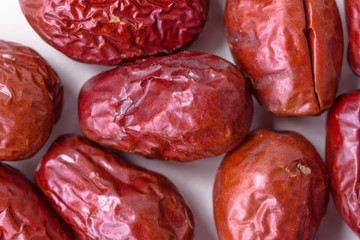 A few red dates.