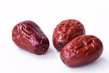 A few red dates.