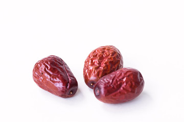 A few red dates.