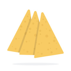 Three slices of cheese