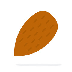 One almond nut