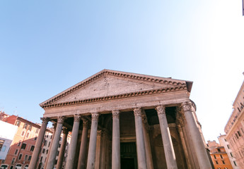 Naklejka premium Pantheon Kings in Rome, Italy