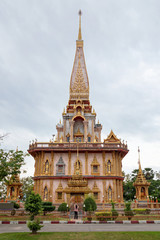 The Grand Pagoda at Wat Chalong temple complex, Phuket, Thailand