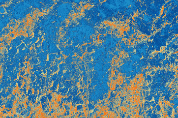 abstract blue, orange and light-green colors background for design