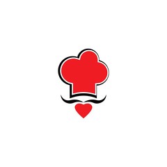 Chef logo template vector icon