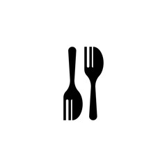 Fork logo template vector icon design