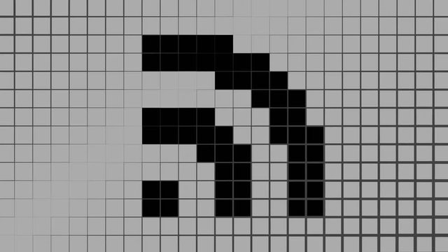 symbol Icon Squares fallout from center - wiki signal
