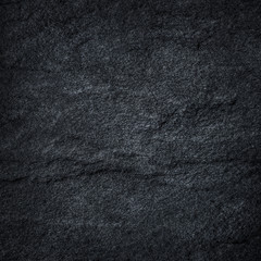 Dark grey black slate stone texture background