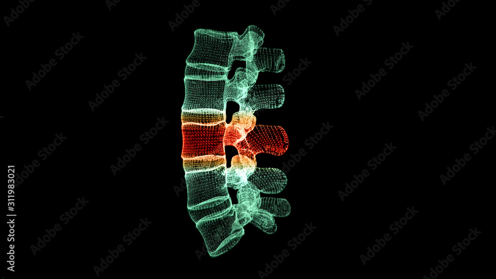 Poster futuristic head up display motion element virtual biomedical holographic human body scan neurologica