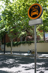 Shanghai,China-September 16, 2019: The former French concession with Platanus trees in Shanghai,...