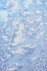 Icy glass natural pattern