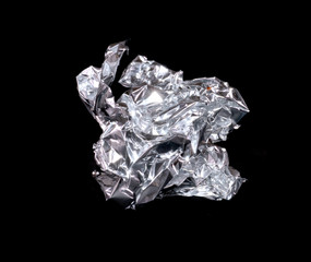 foil isolated on white background