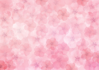 桜の花背景