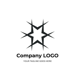 star logo for company and business