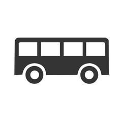 bus icon vector illustration for website and graphic design symbol