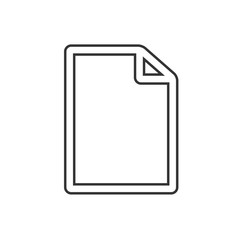 file icon vector illustration for website and graphic design symbol