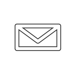 envelope icon vector illustration for website and graphic design symbol