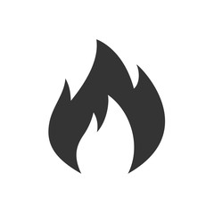 fire flame icon vector illustration for website and graphic design symbol