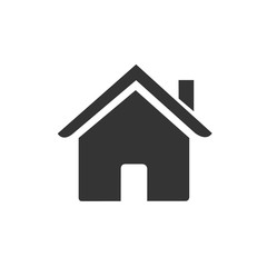 home icon vector illustration for website and graphic design symbol