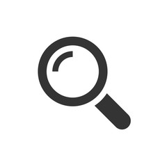 search glass icon vector illustration for website and graphic design symbol