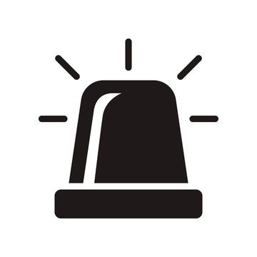 recommend clip art: Siren icon in trendy flat style design. Vector graphic illustration. Suitable for website design, logo, app, and ui. EPS 10.