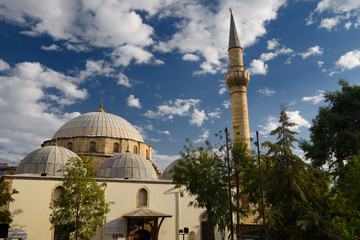 Fototapeta na wymiar Tekeli Mehmet Pasa Mosque in the old Castle Gate area of Antalya Turkey