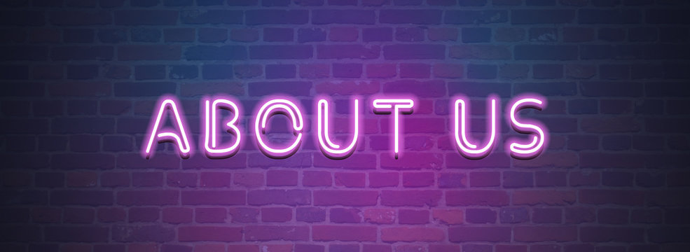 about us web Sticker Button