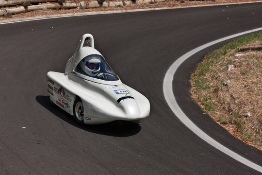 Soap Box Car Race In European Championship Speed Down On July 28, 2012 In Predappio Alta, FC, Italy