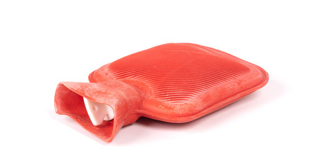 In the cold season, one likes to go with a hot water bottle to bed