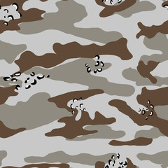 modern camouflage military style design seamless pattern