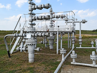 Equipment of an oil well