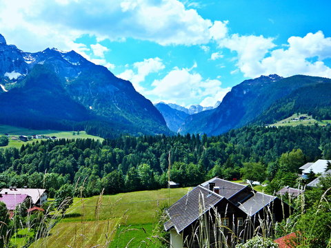 Austrian Alps-view from the Maria Luggau
