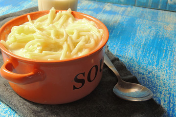 milk porridge for children