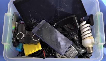 E-waste. Rapid technology change, planned obsolescence have resulted in surplus, which contributes...