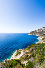 Fototapeta premium Elba island sea near Chiessi