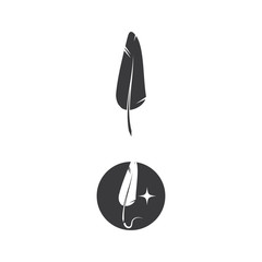 Feathers Logo Template vector symbol