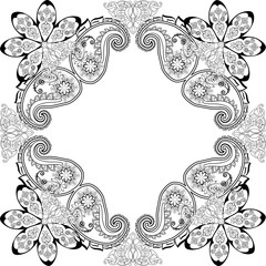      Beautiful seamless pattern for wallpaper on the wall.