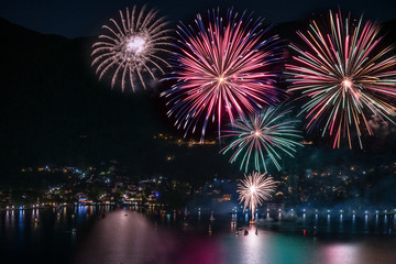 Seefest Bad Wiessee mit Feuerwerk
