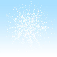 Amazing falling snow Christmas background. Subtle 