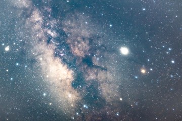 starry sky with stars